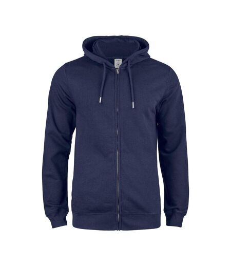 Sweat À Capuche Premium Oc Homme Bleu Marine Foncé Clique