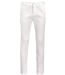 pantalon toile chino stretch homme - 01424 L33 - blanc