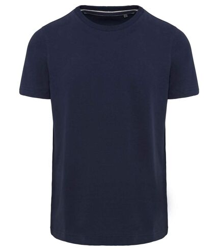 T-shirt manches courtes vintage - KV2106 - bleu marine - homme
