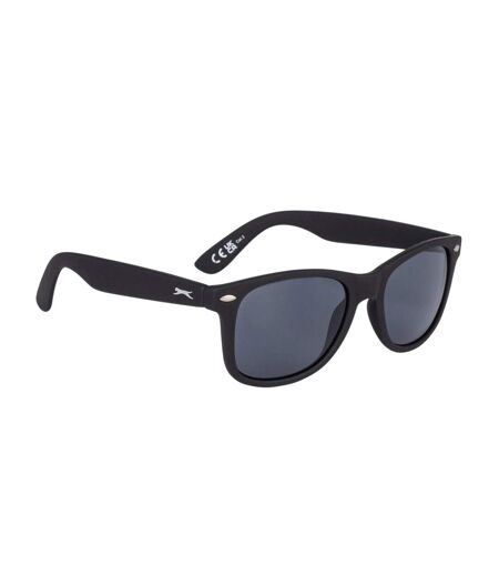 Mens Wayfarer Sunglasses One Size Black Grey Slazenger
