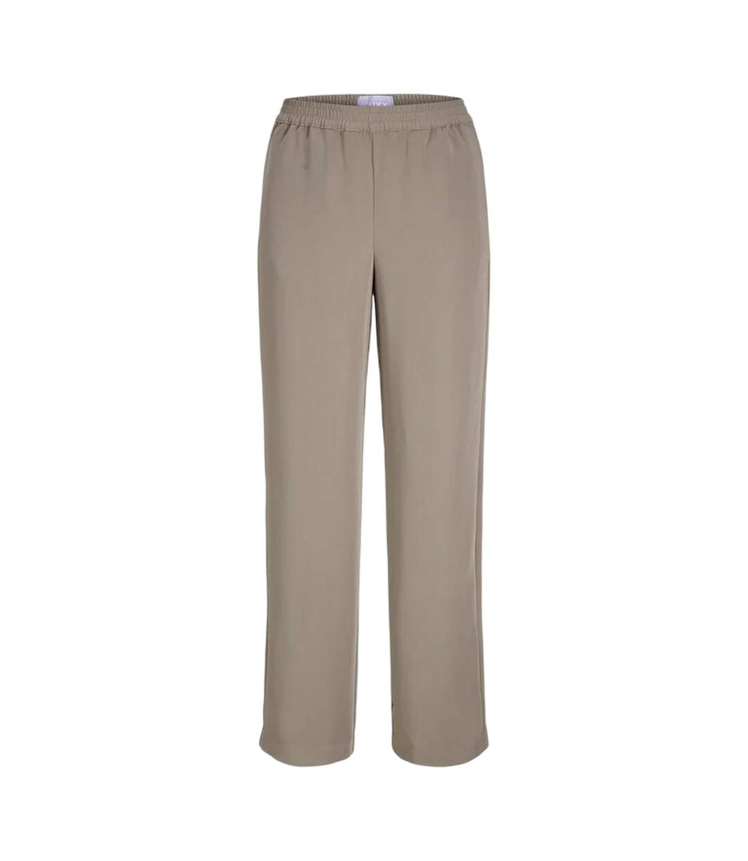 Womens/ladies Poppy High Waist Casual Trousers Brindle JJXX-2