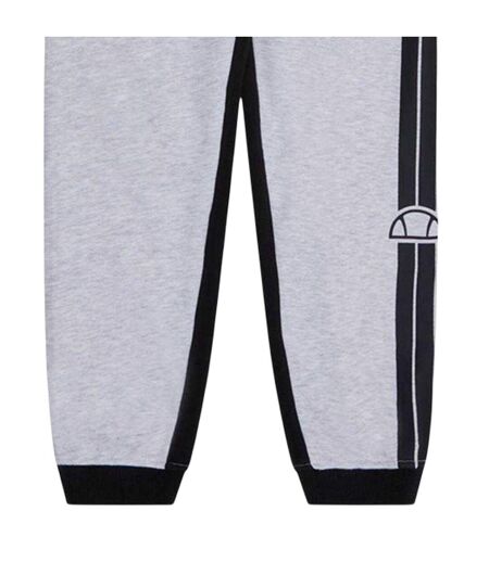 Womens/ladies Lum Fleece Joggers White Marl Ellesse