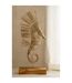 Statue Hippocampe Herbe Nut 80cm Naturel-4