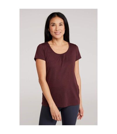 T-shirt agra femme violet foncé Mountain Warehouse