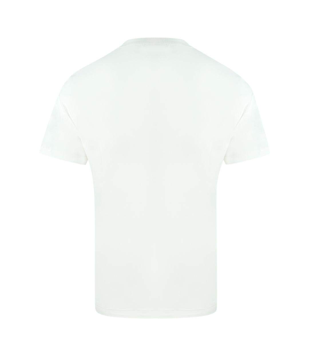 Unisex Adult Box Logo T-shirt White Just Cavalli-2