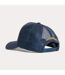 Embroidered Patch Trucker Cap Navy Christian Rose-3