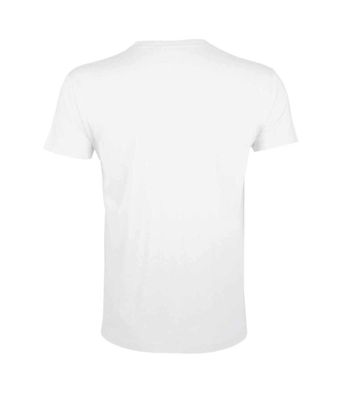 SOLS Mens Regent Slim Fit Short Sleeve T-Shirt (White) - UTPC506