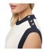 Womens/ladies Franata Knitted Dress White Black Boss-4