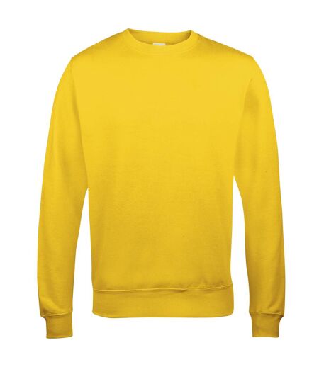 AWDis Just Hoods AWDis Unisex Crew Neck Plain Sweatshirt (280 GSM) (Gold) - UTRW2014