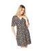 Womens/ladies ditsy print mini dress multicoloured Dorothy Perkins