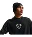 Mens Academy Plus Dri-fit T-shirt Black White Nike-4