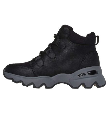 Womens/ladies Biglug Walking Shoes Black Skechers
