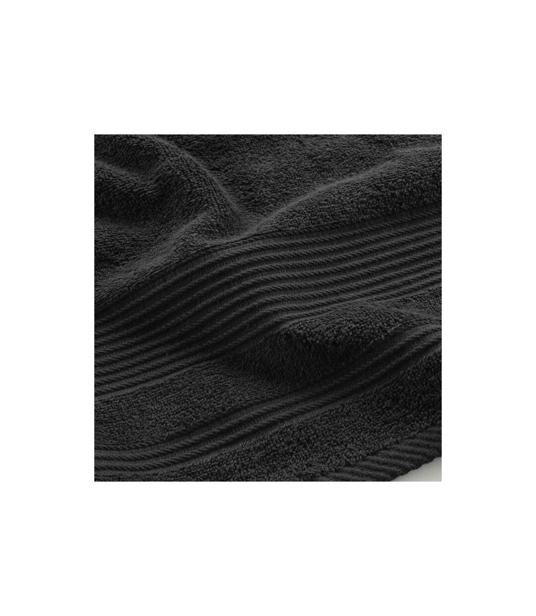 Drap de Douche Tendresse 70x130cm Noir-2