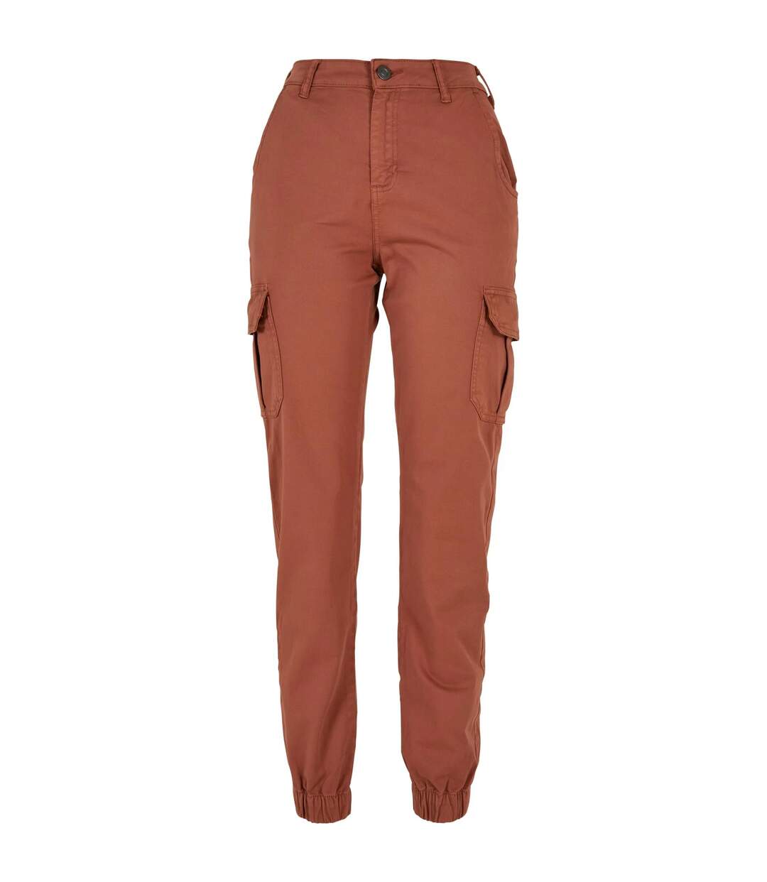 Pantalon À Poches Femme Terre Cuite Urban Classics-1