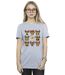 Disney Womens/Ladies Lilo & Stitch Halloween Costumes Cotton Boyfriend T-Shirt (Gris sportif) - UTBI30511-2