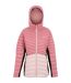 Doudoune Matelassée Leedre Femme Vieux Rose Rose Noir Regatta-1
