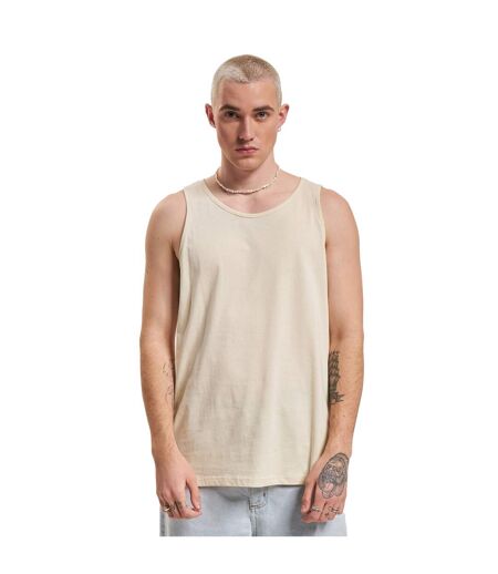 Débardeur Motif/style Uni Homme Sable Build Your Brand