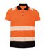 Result Genuine Recycled Womens/Ladies Safety Polo Shirt (Fluorescent Orange) - UTBC4843