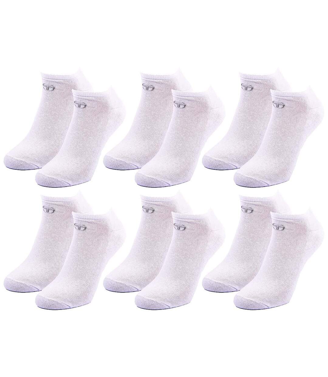 Chaussettes SERGIO TACCHINI SNEAKER 6 Pcs 6062 BOUCLETTE-2