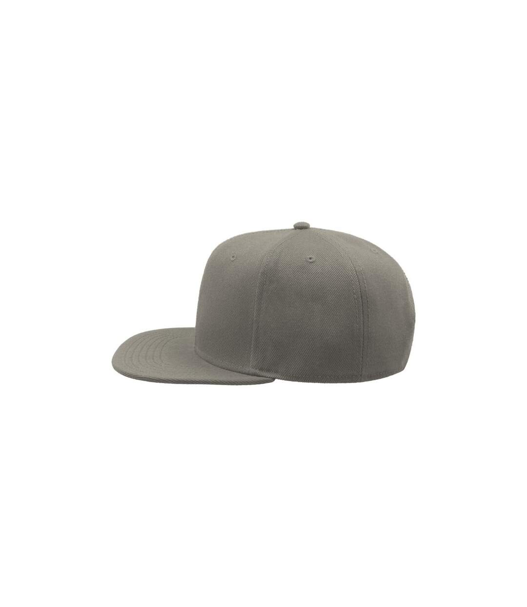 Casquette avec visière plate mixte gris Atlantis-3