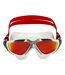 Lunettes de natation vista adulte blanc / argenté / rouge Aquasphere