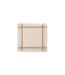 Lot de 2 Serviettes de Table Rayé Maha 40cm Beige-2