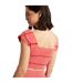 Womens/ladies Knitted Top Coral Ted Baker-2
