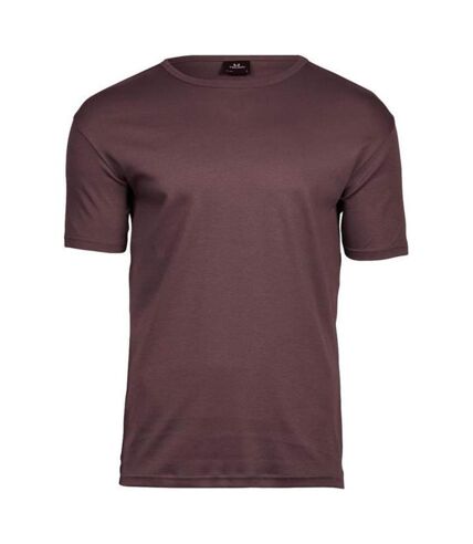 T-shirt interlock hommes violet Tee Jays