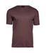 Mens interlock t-shirt grape Tee Jays