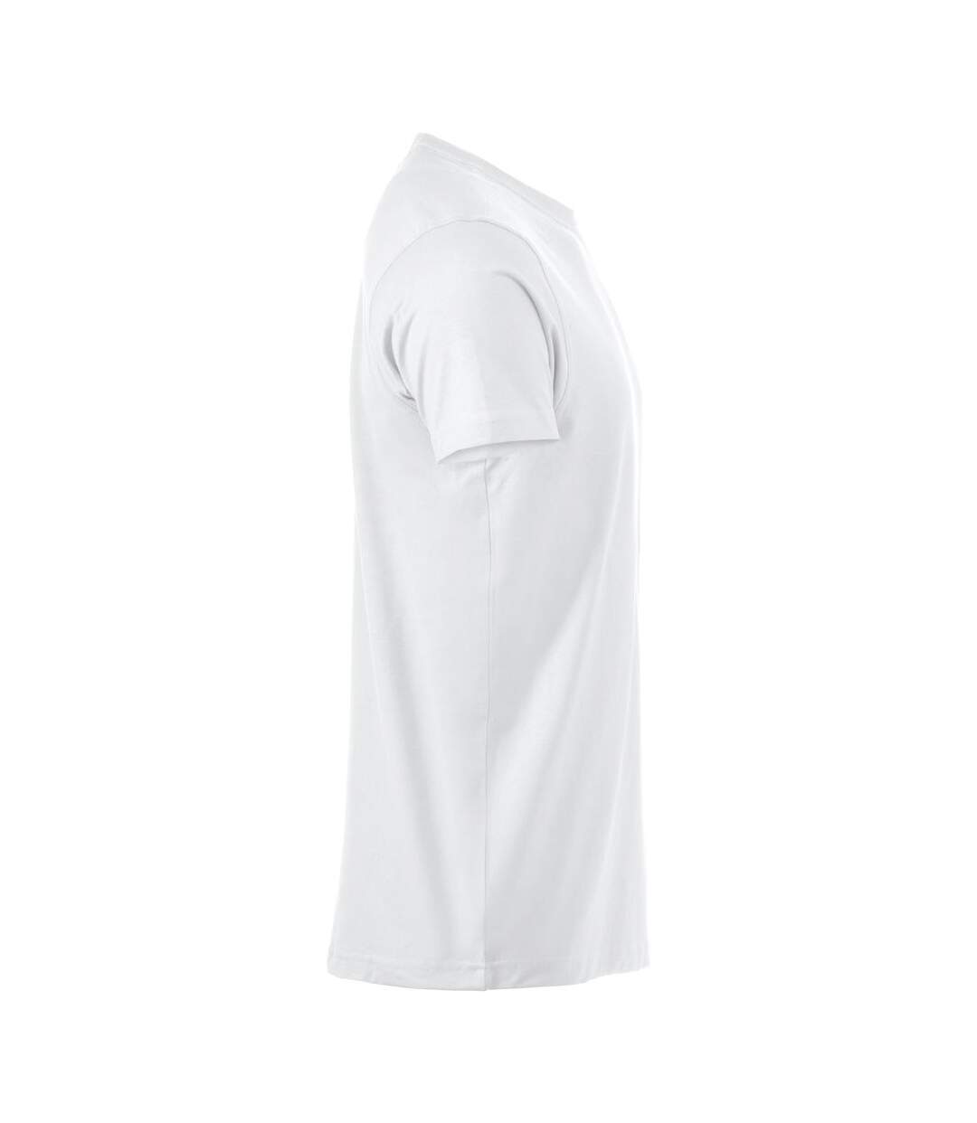 T-shirt premium homme blanc Clique-4