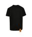 Mens Aurelius Heavyweight Oversized T-shirt Noir Forgotten Faces-2