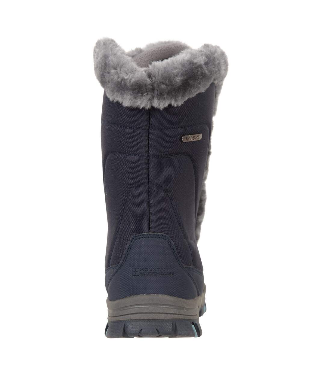 Womens/ladies ohio snow boots blue Mountain Warehouse-2