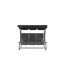 Ensemble de Coussins 3 Places Hanna 165cm Gris-3
