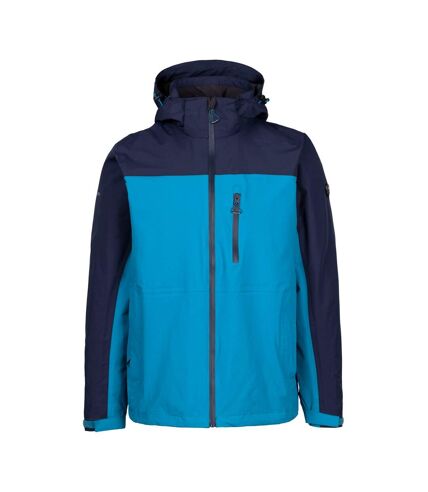 Trespass Mens Curbridge TP75 Waterproof Jacket (Bondi Blue)