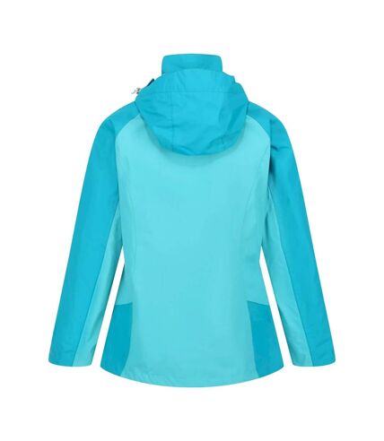 Veste imperméable calderdale femme turquoise / turquoise clair Regatta