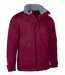 Parka - Homme - REF BOREAL - rouge bordeaux-3