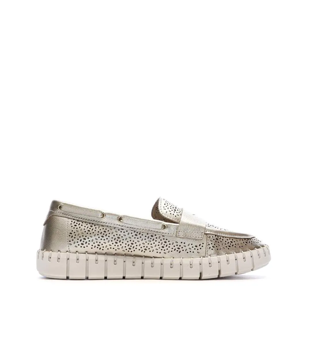 Chaussures de ville dorées femme carmela oro-2
