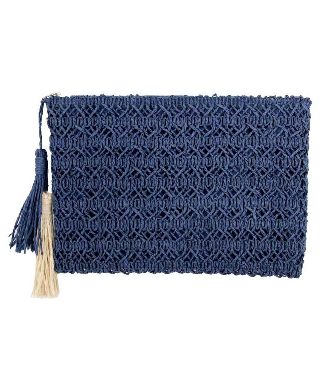 Pochette Déco Atlantique 23cm Bleu-1