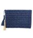 Pochette Déco Atlantique 23cm Bleu-1