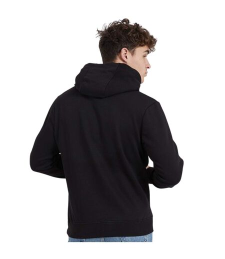 Mens henycore cotton hoodie black Henleys