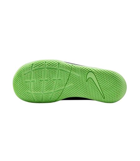 Childrens/kids Mercurial Indoor Football Shoes Black Green Nike