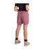 Womens/ladies Stellar Ripstop Hiking Cargo Shorts Dark Pink Mountain Warehouse-3