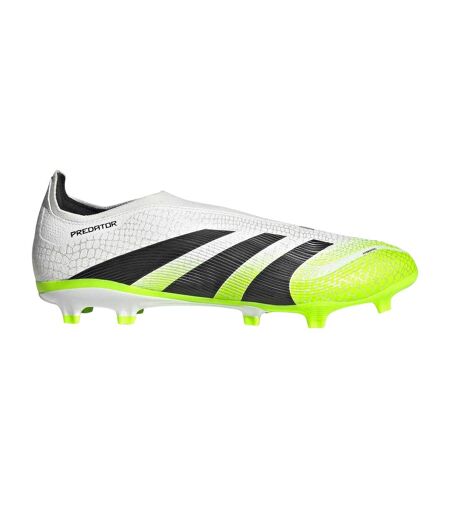 Chaussures De Foot Pour Terrain Ferme  League Homme Blanc Citron Predator