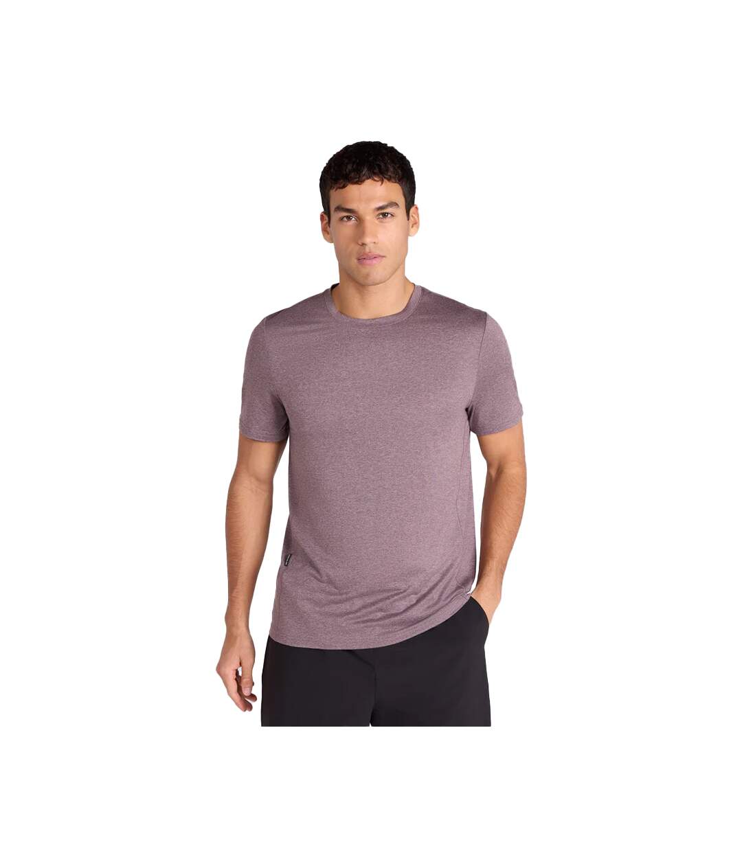 T-shirt Manches Courtes Active Homme Violet Animal-2