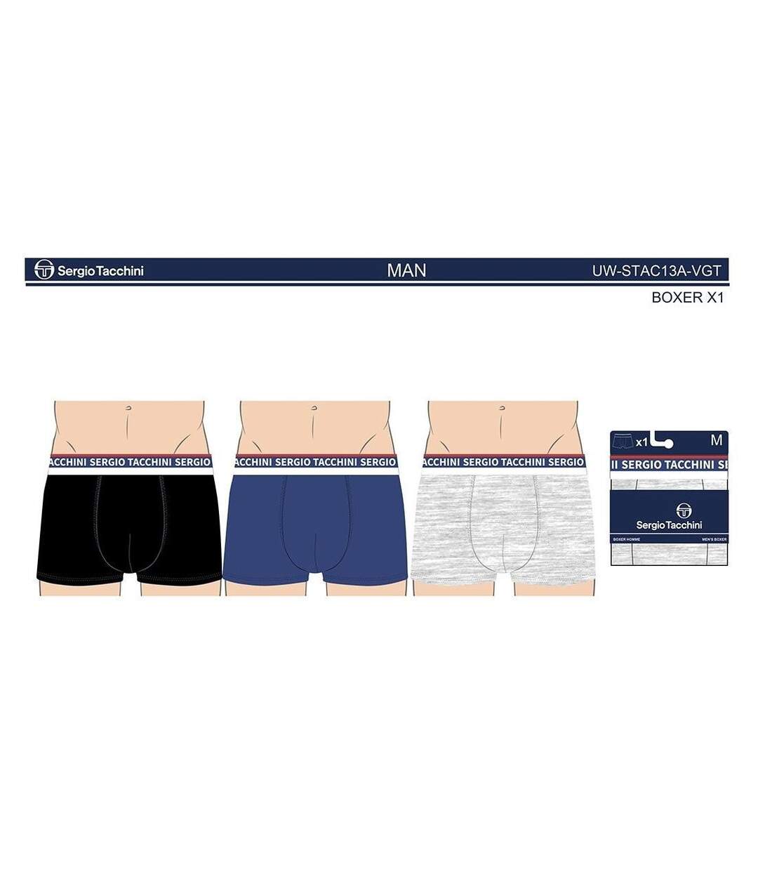 Boxer SERGIO TACCHINI Pack de 6 Boxers 0198-4