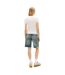 Womens/ladies Linear Slim T-shirt White Tommy Jeans-3