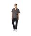 Mens Paisley Regular Short-sleeved Shirt Black Multicoloured Pretty Green-1