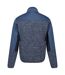 Mens coladane vi marl full zip fleece jacket moonlight denim/moonlight denim marl Regatta