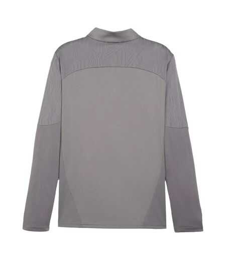 Mens Training Quarter Zip Track Top Grey Puma