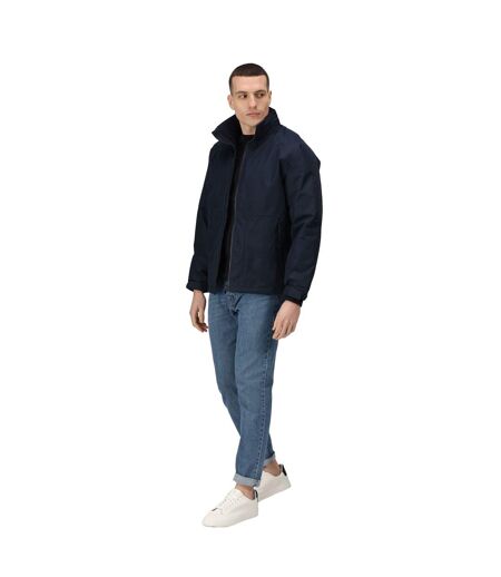 Hudson Manteau Imperméable Homme Bleu Marine Regatta